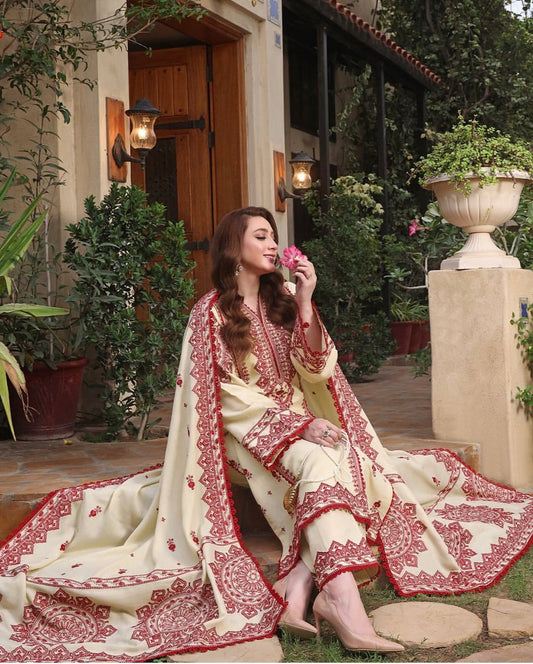ALEESHA EMBROIDERY 3PC