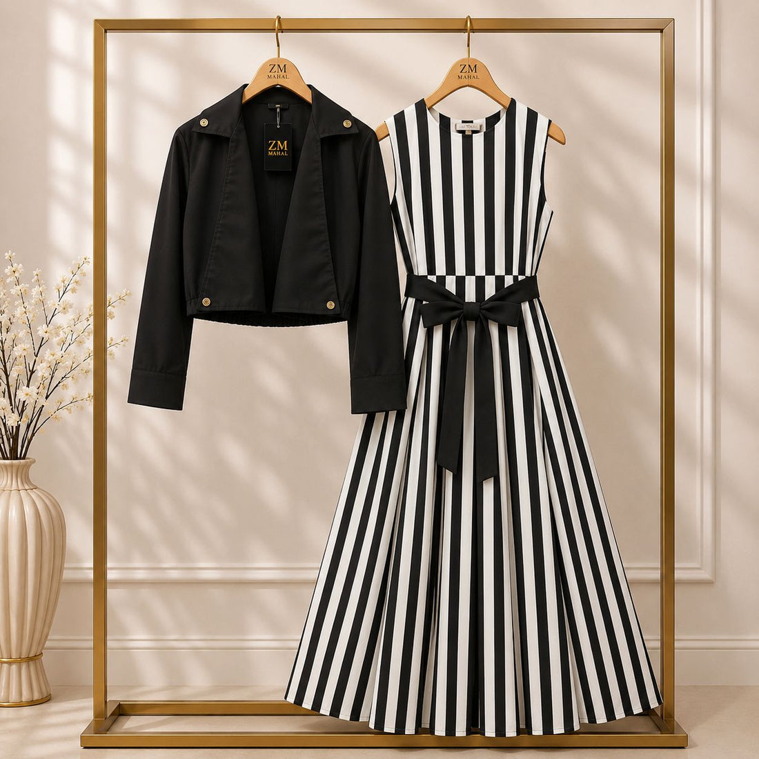 Digital Coat Style Maxi