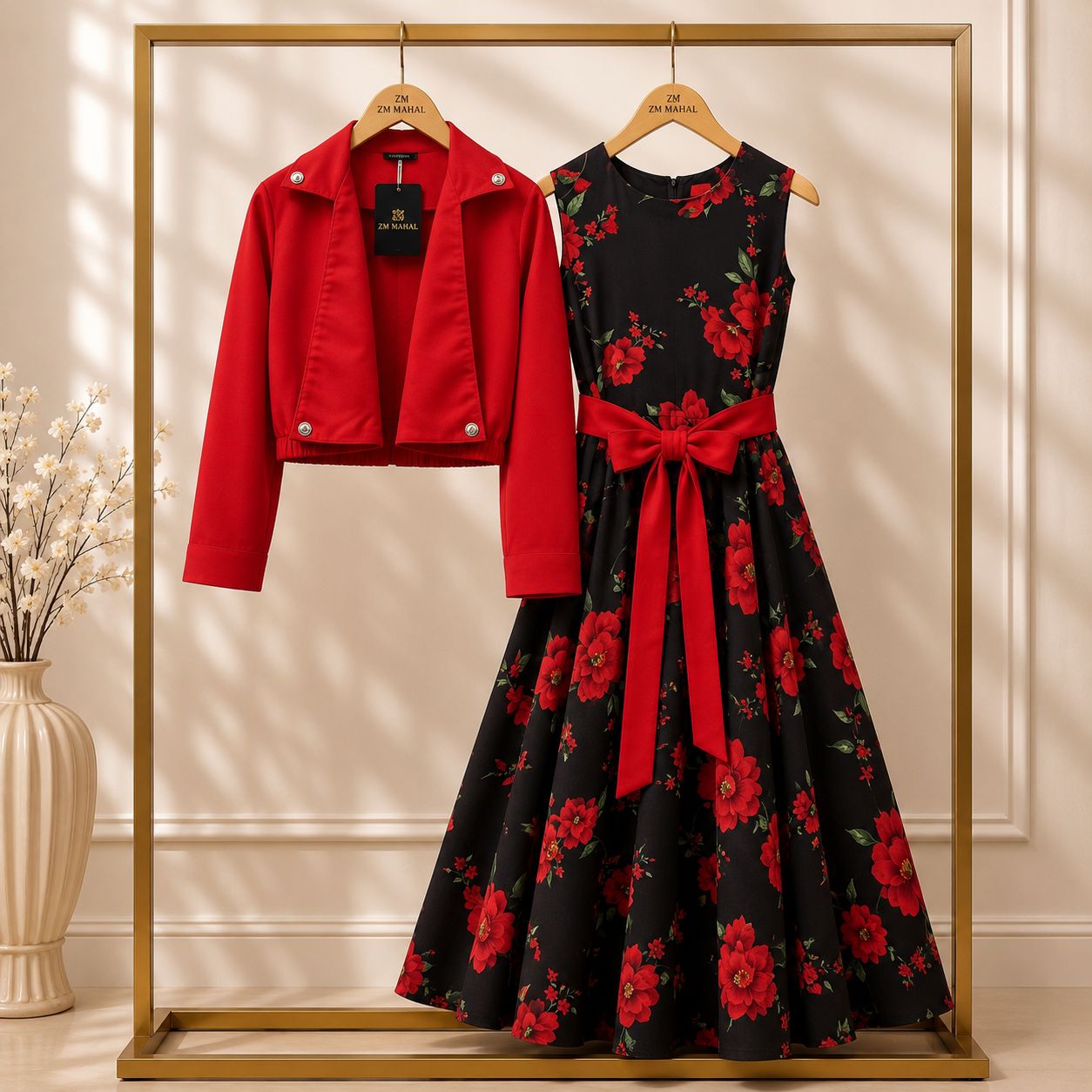Digital Coat Style Maxi