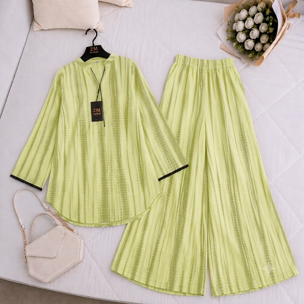 2-PIECE Stitched Dress. (Farshi Shalwar)
