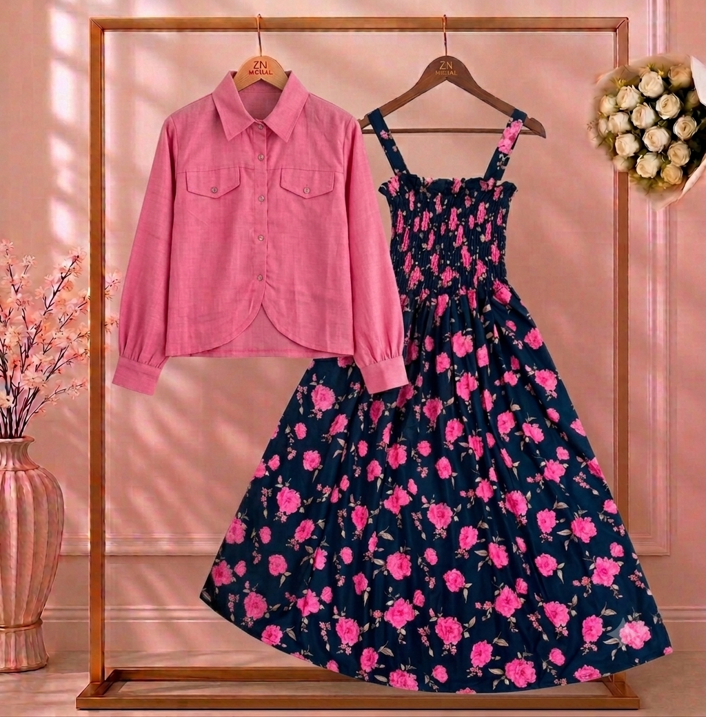 Digital Coat Style Maxi
