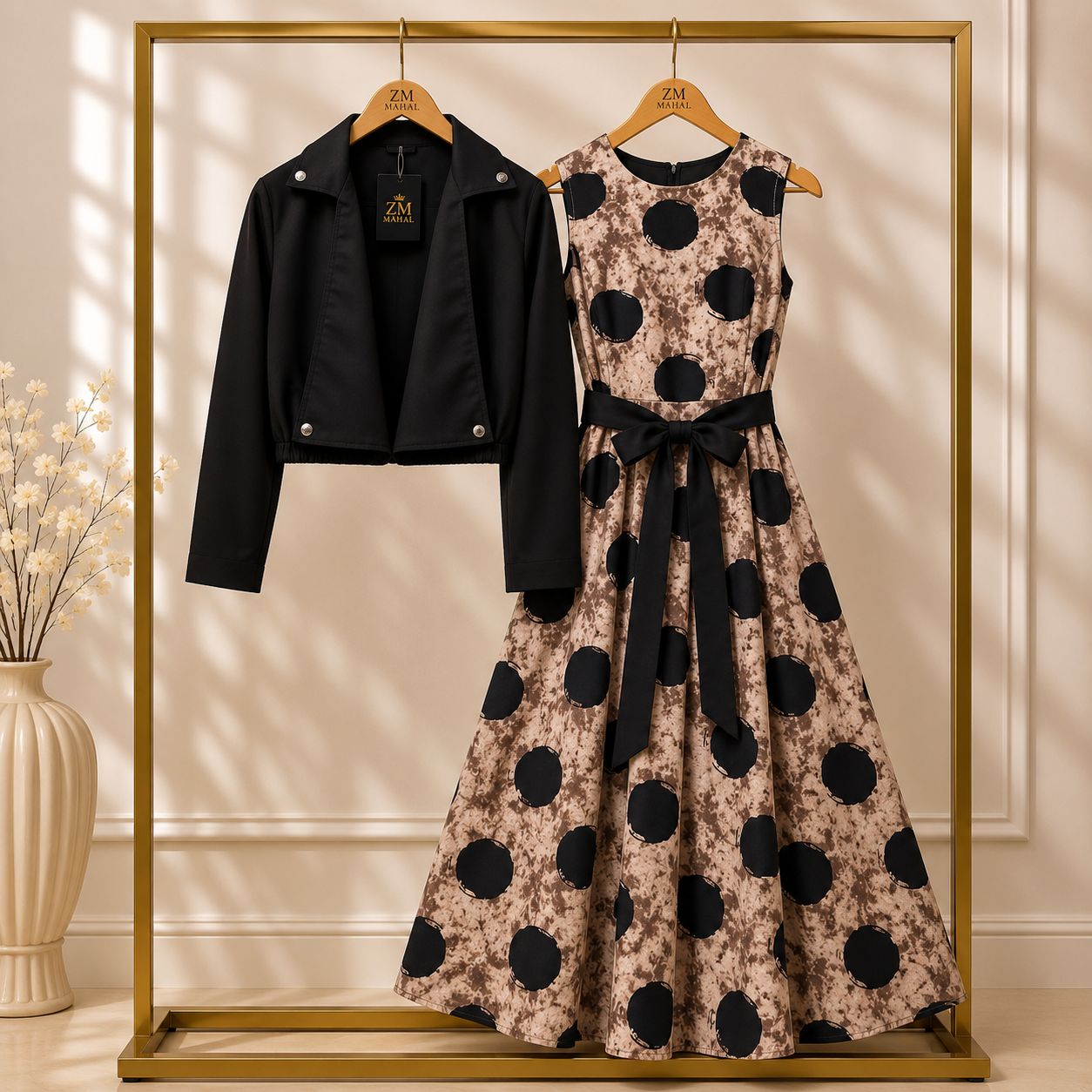 Digital Coat Style Maxi