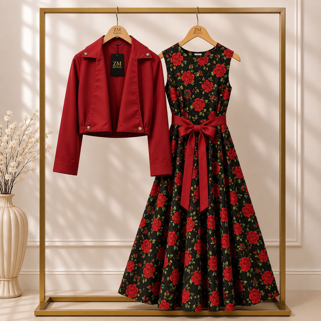 Digital Coat Style Maxi