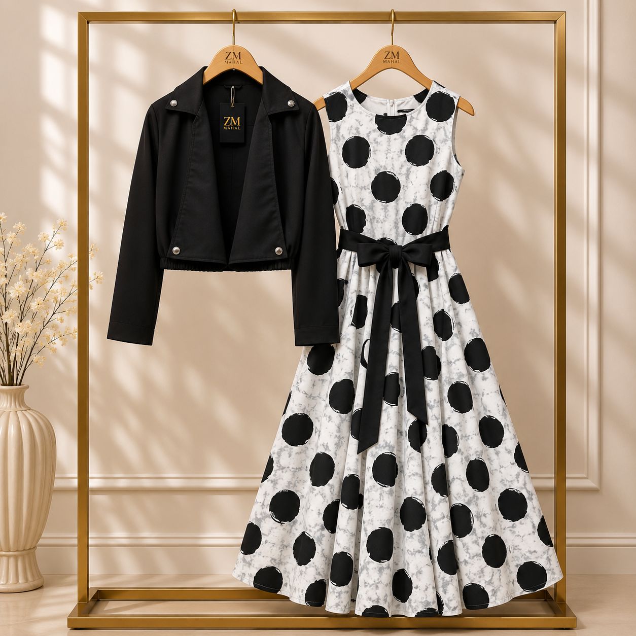 Digital Coat Style Maxi