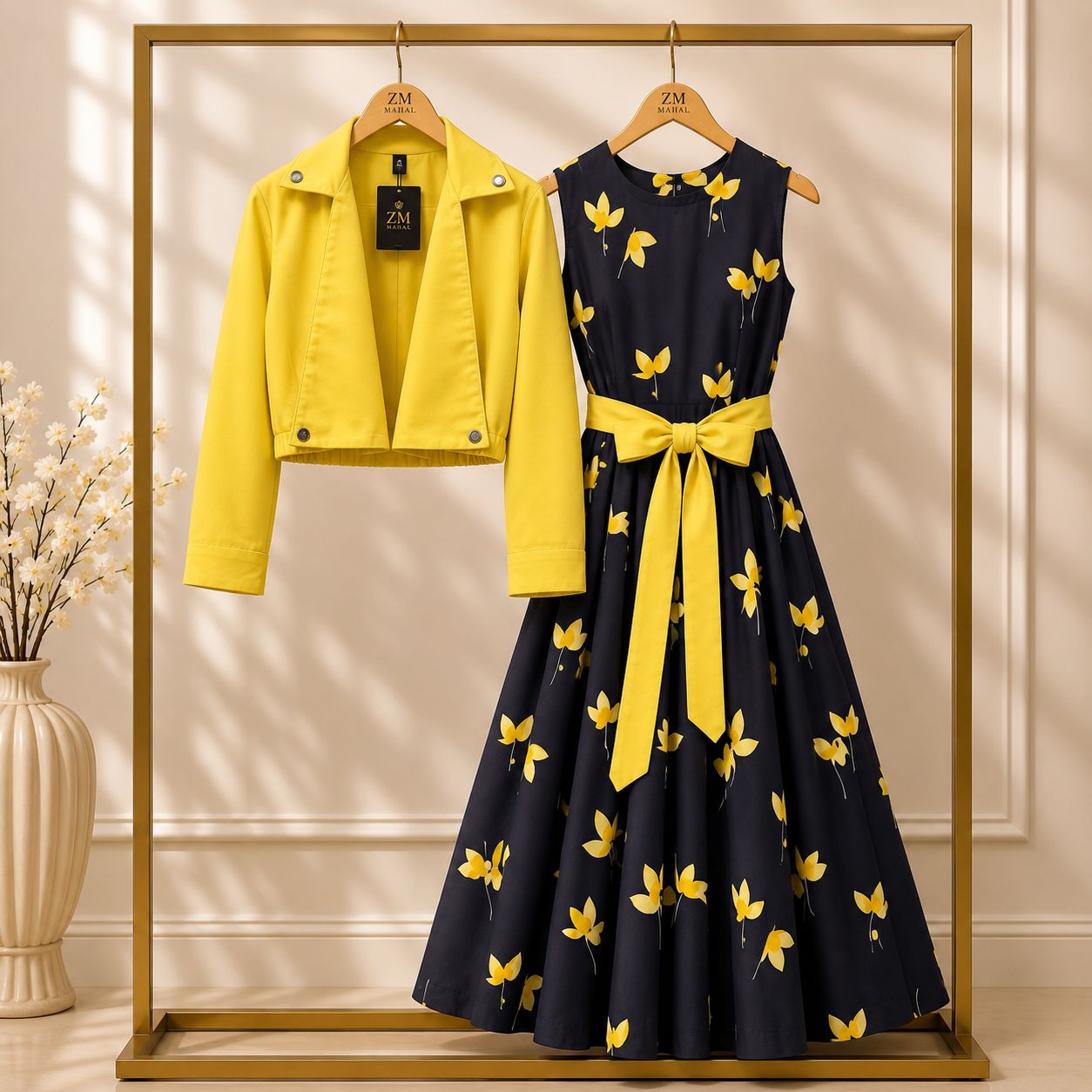 Digital Coat Style Maxi