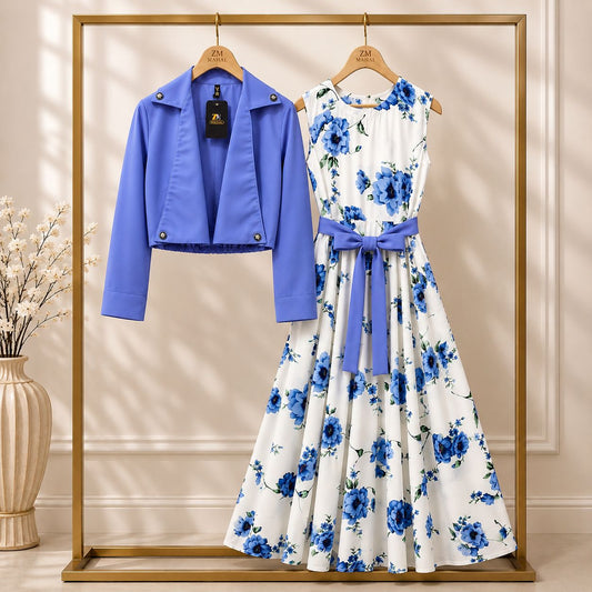 Digital Coat Style Maxi