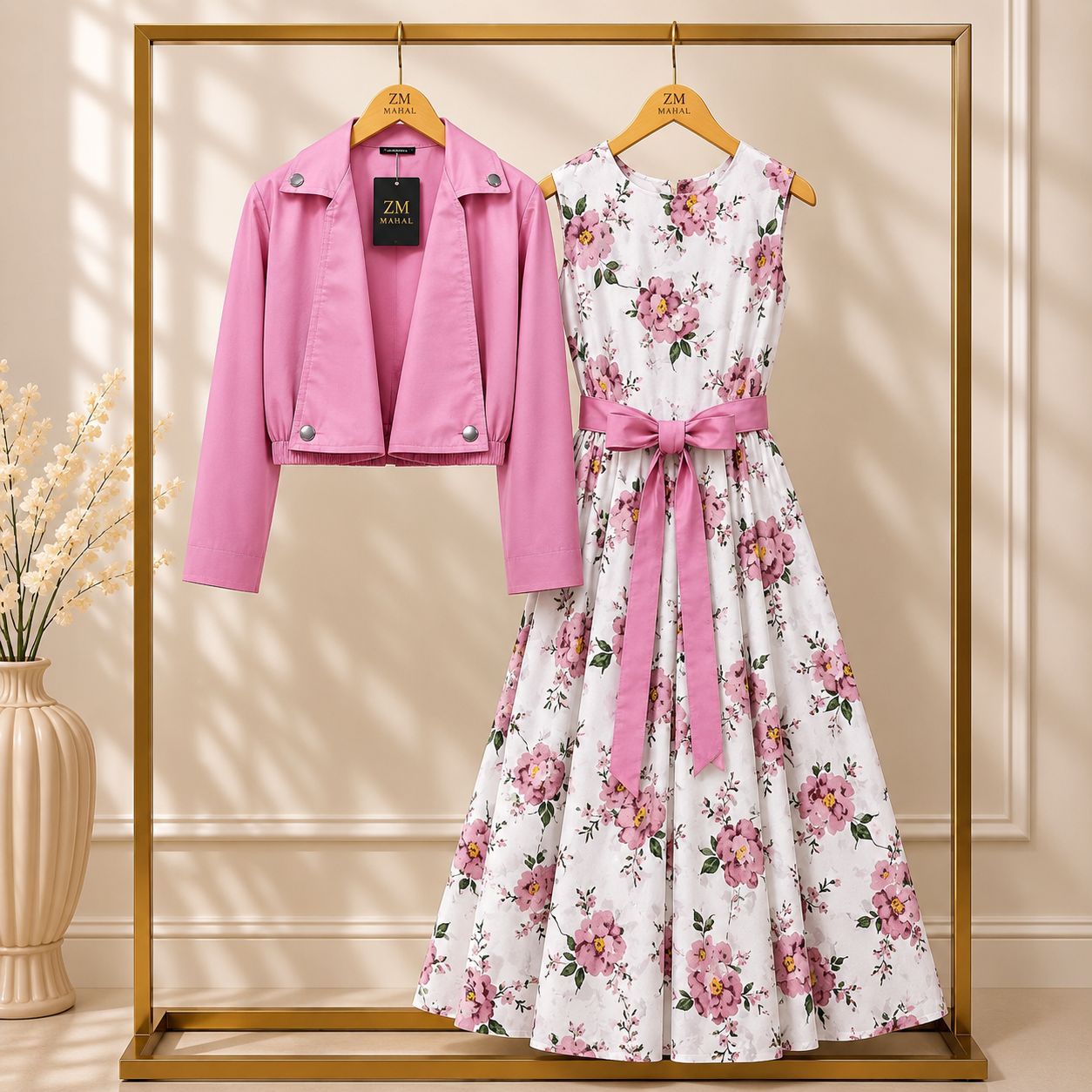 Digital Coat Style Maxi